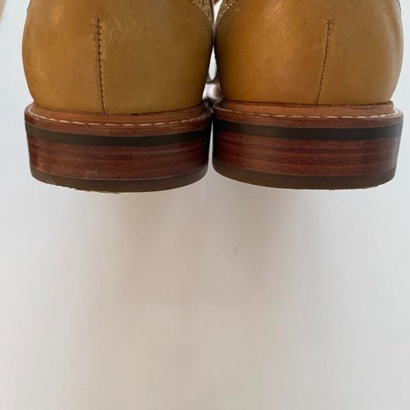 COLE HAAN Size 10 Tan Brogues Leather Brogue Lace Up Shoes main image 4
